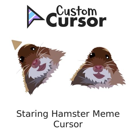 Staring Hamster Meme cursor – Custom Cursor