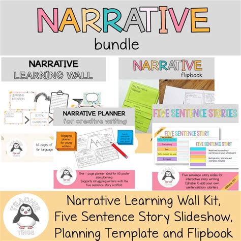 Developing Narrative Writing Structure Using Five Sentence Stories