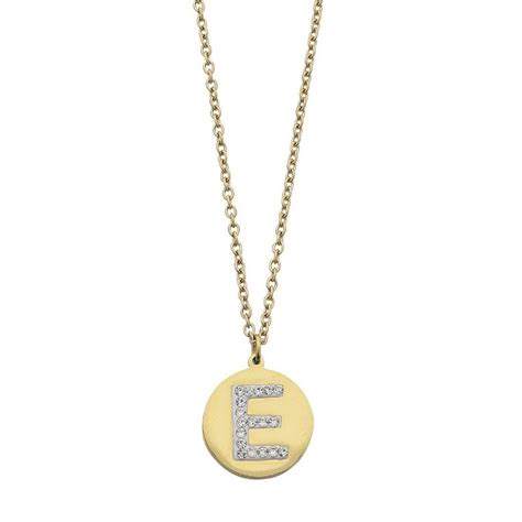 Initial Necklaces | Silver & Gold Letter Necklaces – Bevilles Jewellers