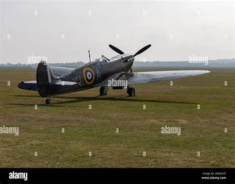 Supermarine Spitfire Mk Ia At The Battle Of Britain Air Show At