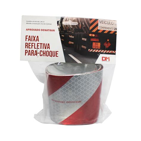 Dm Faixa Refletivas Dmpach Faixa Refletiva Parachoque Ld Le Cm