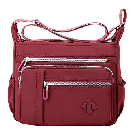 Zttd Women Shoulder Handbag Roomy Multiple Pockets Bag Ladies Crossbody