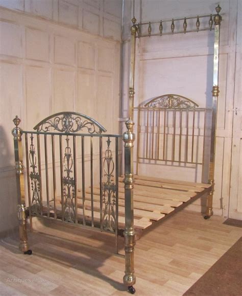 Spectacular Victorian Brass Small Double Bed Antiques Atlas