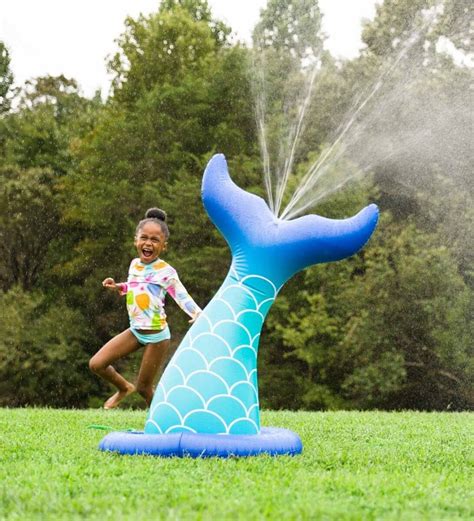 You Can Get A Giant Mermaid Tail Sprinkler and I'm Swimming With Joy