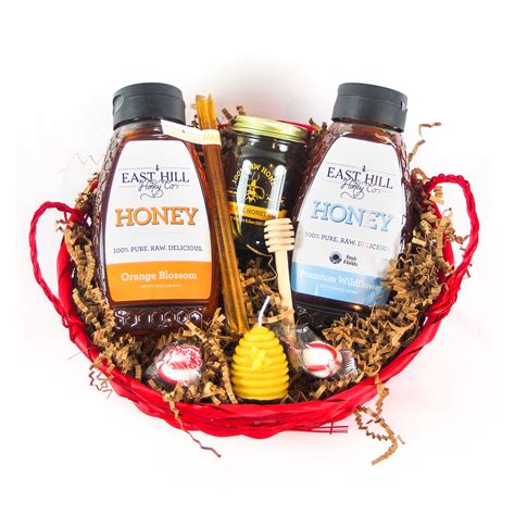 Medium Honey Gift Basket – East Hill Honey Co.