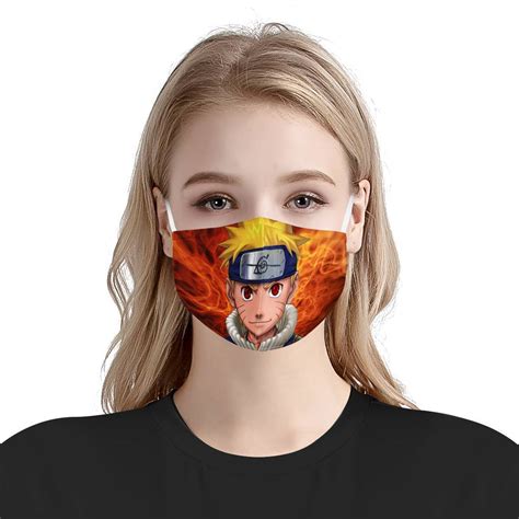 Naruto Face Mask – Naruto Mask + Filters Pm2.5 Face Mask - Decor Your Home