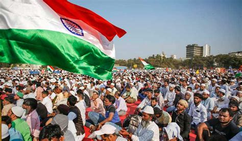 Thousands Protest At Mumbai S Azad Maidan Against CAA NRC NPR The Week