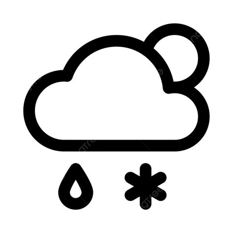 Sleet Day Sun Cloud Raindrop Sun Drawing Cloud Drawing Rain Drawing Png And Vector With