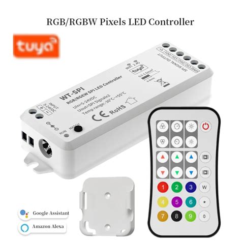 Rgb Rgbw Piksel Led Wifi Denetleyici Wt Spi Tuya App Bulut Kontrol