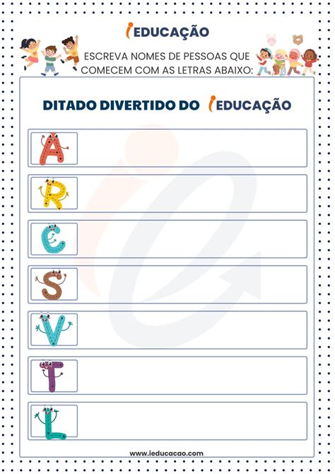 Ditado De Palavra 2 Ano - 7