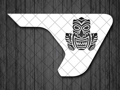 Tiki Mask Hawaii Fender Vent Vinyl Decal Sticker JL JLU Etsy