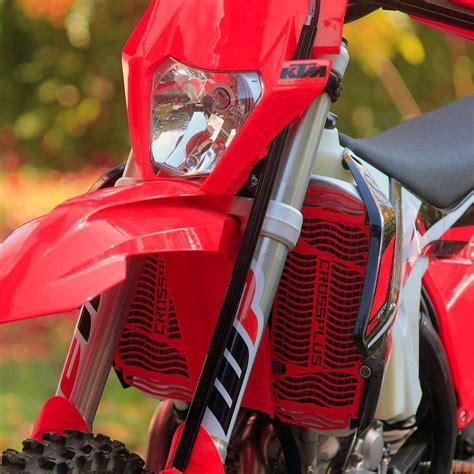 Ktm Husqvarna Extreme Protection Radiator Guards Red New Crossplus