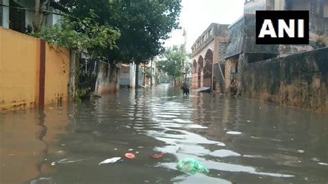 Ani On Twitter Heavy Rainfall Triggers Severe Waterlogging In Puducherry