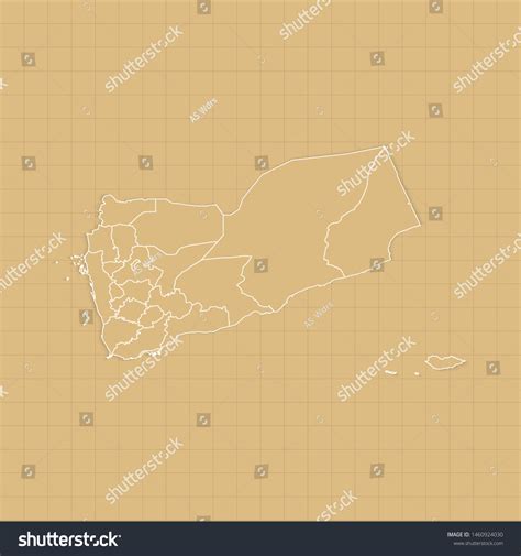 Ancient Yemen Map Old Paper Background Stock Vector (Royalty Free ...