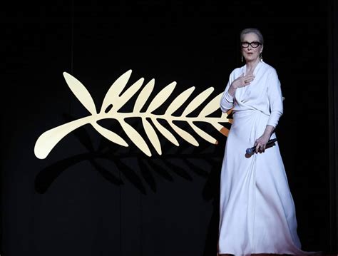 Meryl Streep Honored At Opening Of Cannes Film Festival