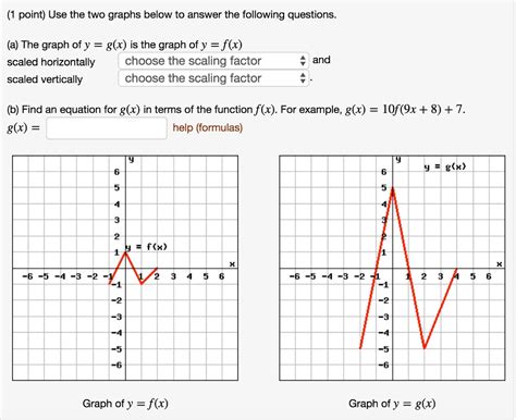 Solved Point Use The Two Graphs Below To Answer The Following