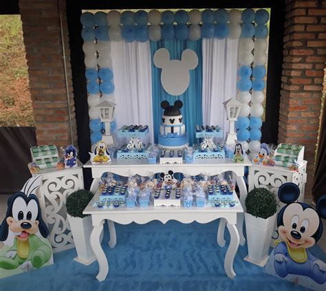 Festa Do Mickey 100 Ideias Lindas E Inspirador