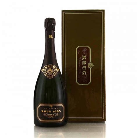 Krug Brut 1985 Vintage Champagne | Wine Auctioneer