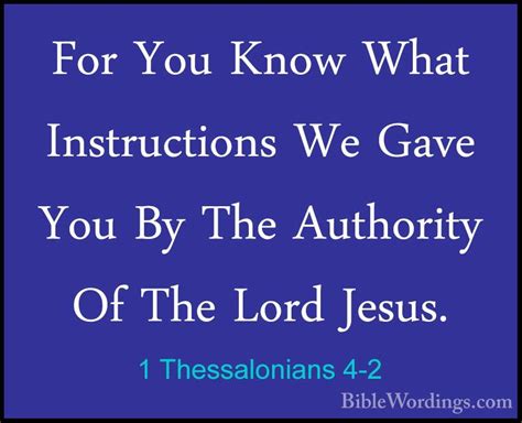 1 Thessalonians 4 Holy Bible English