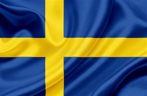 Sweden waving flag stock photo. Image of pattern, national - 149803274