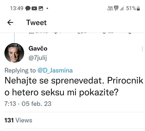 Jasmina Držanič on Twitter Pri Zevsu kaj se ti mora dogajati v umu