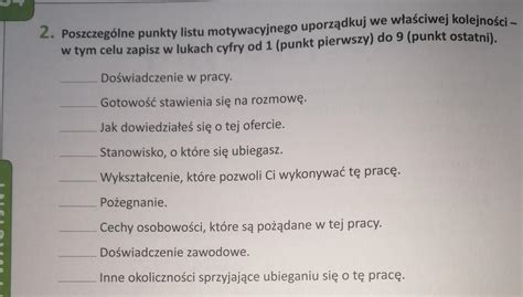 Prosz O Zad W Za Czniku Potrzebuje Za Min Pomocy Plis Daje Naj