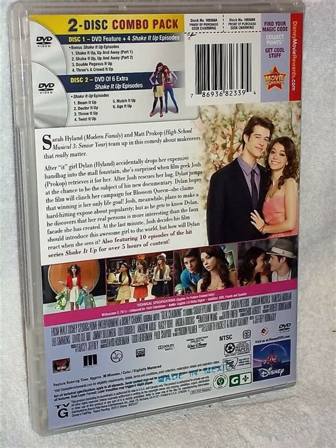 Geek Charming Dvd 2012 2 Disc Bella Thorne Zendaya Sarah Hyland