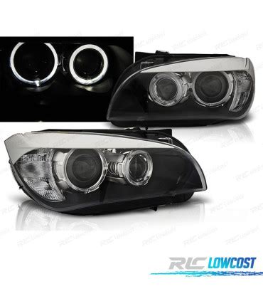 Faros Para Bmw X Ojos Angel Led Fondo Negro