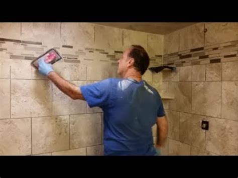 How To Grout Bathroom Tile Wall Everything Bathroom