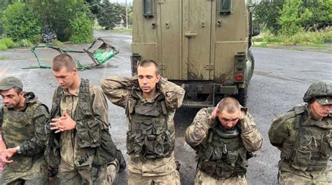 About 20 Of Captured Russians Surrender Voluntarily Ukraine S