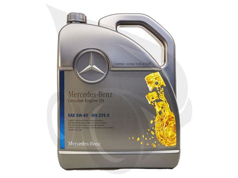 Mercedes Benz Original 2293 5w 40 Motorový Olej Olejpostask