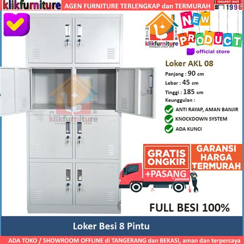 Loker Besi Locker Besi Pintu Akl Official Pusat Furniture