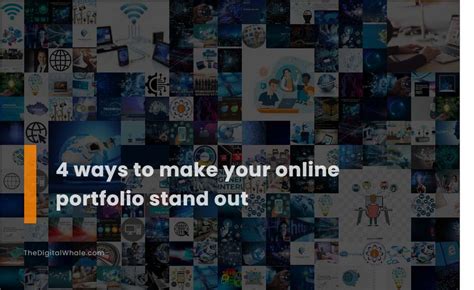 4 Ways To Make Your Online Portfolio Stand Out Technology Article