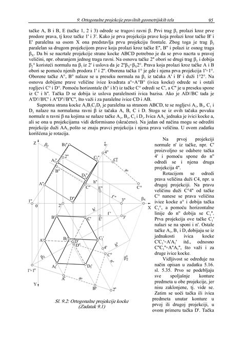 Nacrtna Geometrija Primena Osnovni Udzbenik Radojka Gligoric