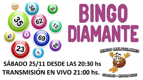 Bingo Super Promo Multiclubes Chajari Entre R Os Sorteo Bingo De