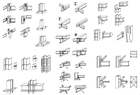 Steel Structure Detail Drawings