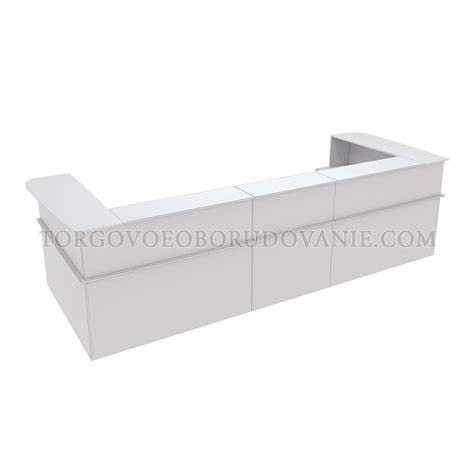 Стойка-ресепшн П-образная купить в Москве недорого - Центр Торг