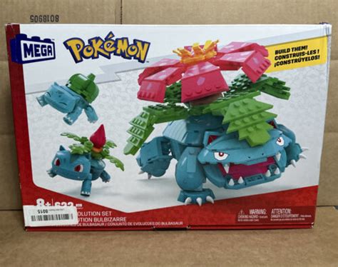 Mega Pokemon Bulbasaur Evolution Set with 622 Compatible Bricks ...