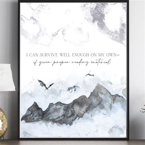 Sarah J Maas Throne Of Glass Quote I Can Survive Well Etsy