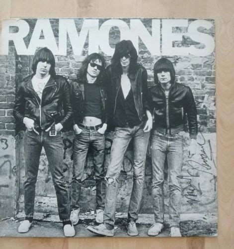 Popsike Ramones Ramones Signed Lp Punk Sex Pistols Clash