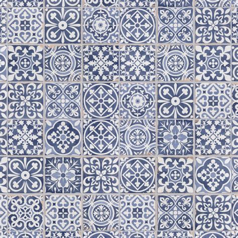 Faenza Azul 13 In X 13 In Ceramic Floor And Wall Tile Merola Tile