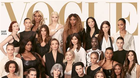 40 Iconic Women Cover The March 2024 Issue Of British Vogue Edward