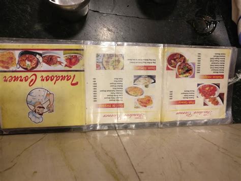 Menu At Papajis Tandoor Corner Thane