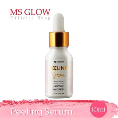 Jual MS Glow Peeling Serum Shopee Indonesia