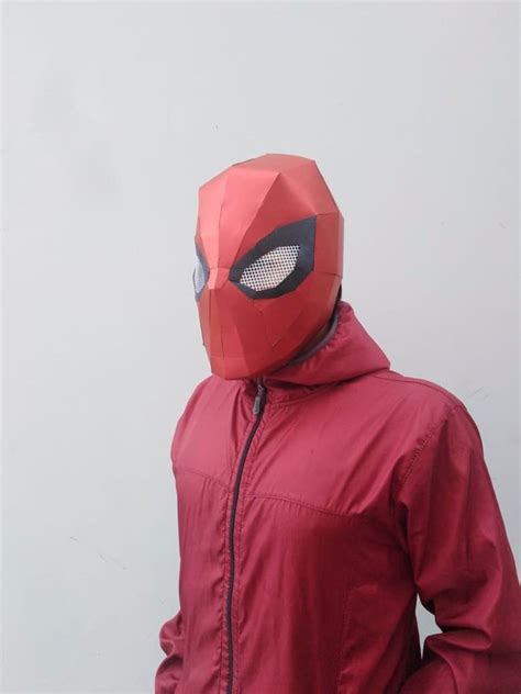 DIY SPIDERMAN MASK - Etsy