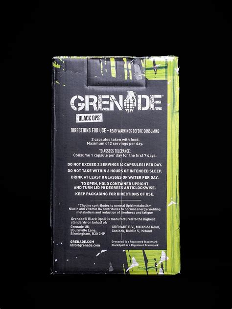 Grenade Black Ops 100 Kapslí Swagliftcom