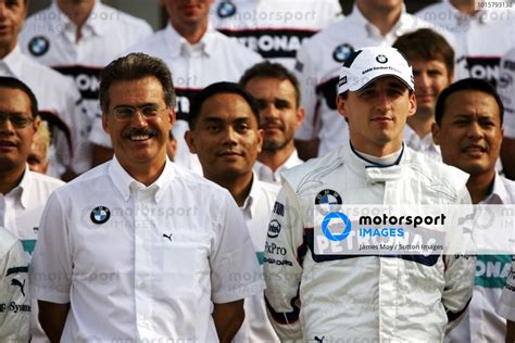 L To R Dr Mario Theissen GER BMW Sauber F1 Team Principal And