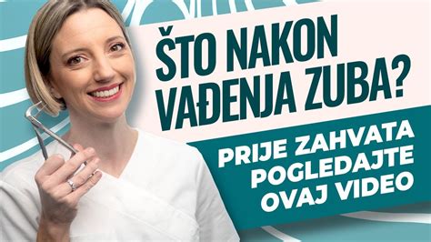 Nakon Va Enja Zuba Kako Postupati Prema Rani To Smijete Raditi