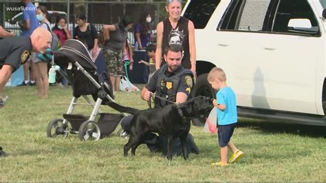 Dmv Police Departments Celebrate National Night Out