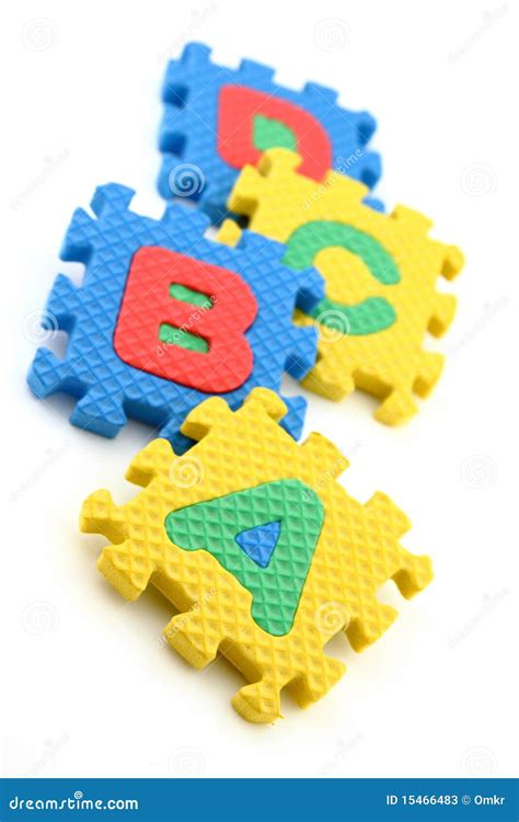 Puzzle Pieces Of Alphabets Stock Illustration Illustration Of Object